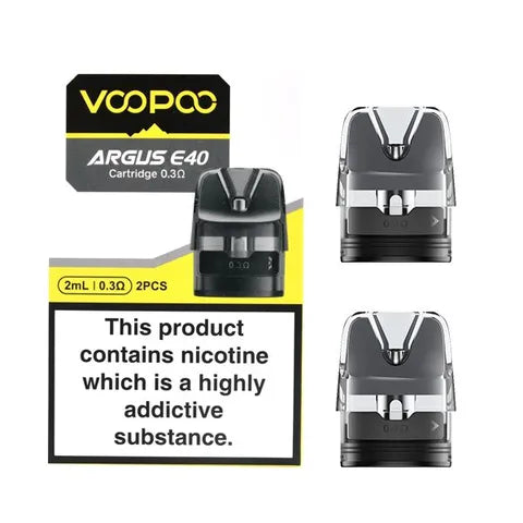 VooPoo Argus E40 Replacement Pod Cartridges (2 Pack)