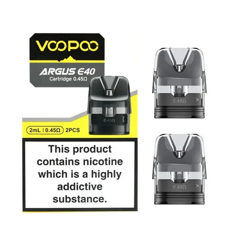 VooPoo Argus E40 Replacement Pod Cartridges (2 Pack)