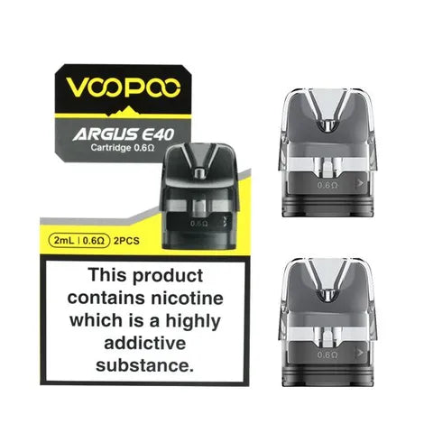 VooPoo Argus E40 Replacement Pod Cartridges (2 Pack)