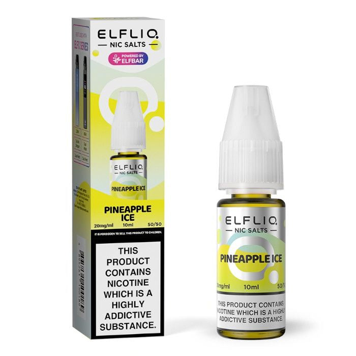 Elfliq by Elf Bar -  Pineapple Ice 10ml Nic Salt