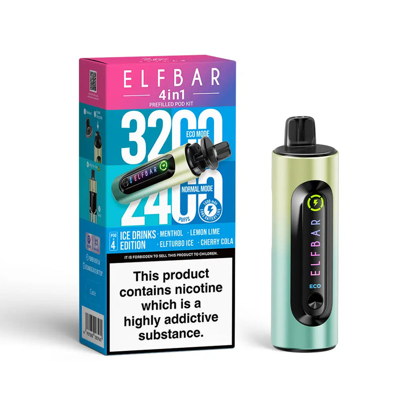 ElfBar 4 in 1 Pod Vape Kit