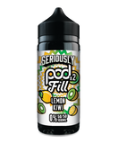 Doozy Seriously Pod Fill X2 - Lemon Kiwi 100ml Shortfill