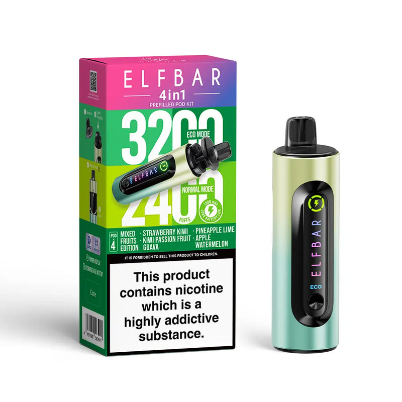 ElfBar 4 in 1 Pod Vape Kit