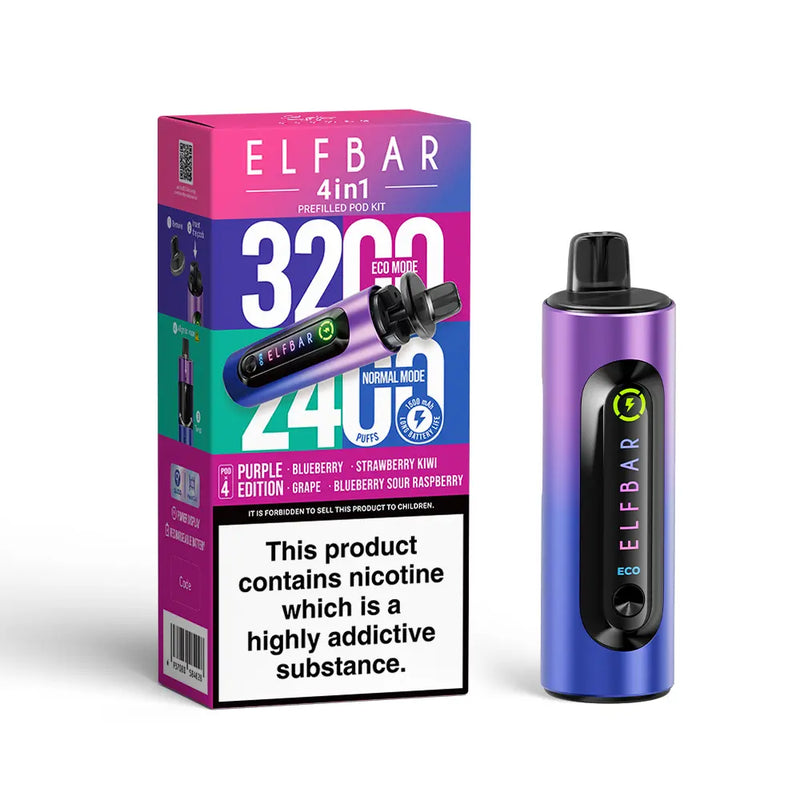 ElfBar 4 in 1 Pod Vape Kit