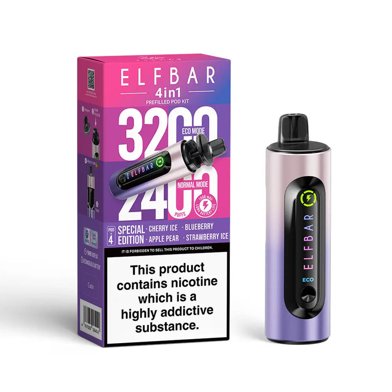 ElfBar 4 in 1 Pod Vape Kit