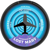 AirPlane Mode Nicotine Pouches - By Lost Mary Cool Storm 9mg available from the online vape shop Vape Town UK