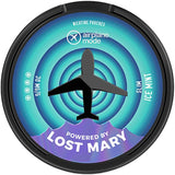 AirPlane Mode Nicotine Pouches - By Lost Mary Ice Mint 9mg available from the online vape shop Vape Town UK