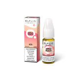 Elfliq by Elf Bar - Apple Peach 10ml Nic Salt 5mg available from the online vape shop Vape Town UK