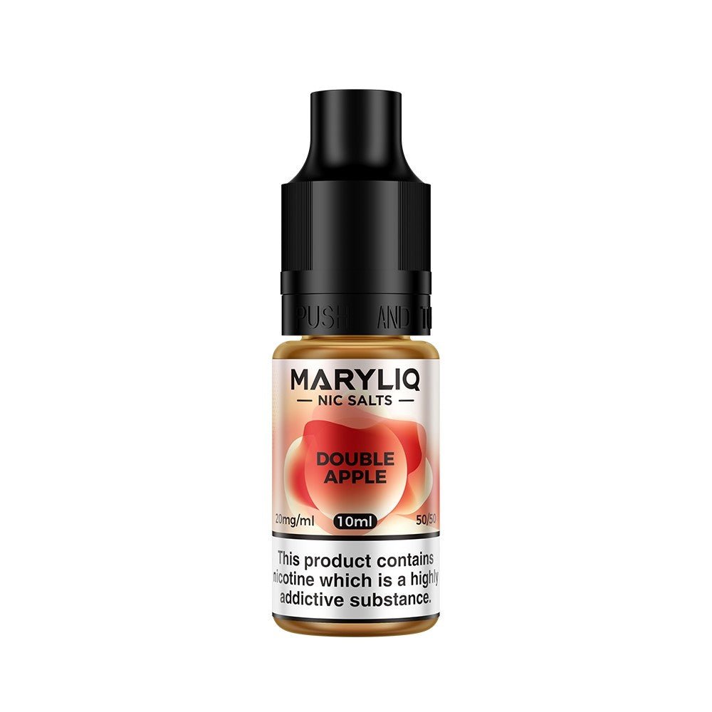 Lost Mary Maryliq - Double Apple 10ml Nic Salt 10mg available from the online vape shop Vape Town UK