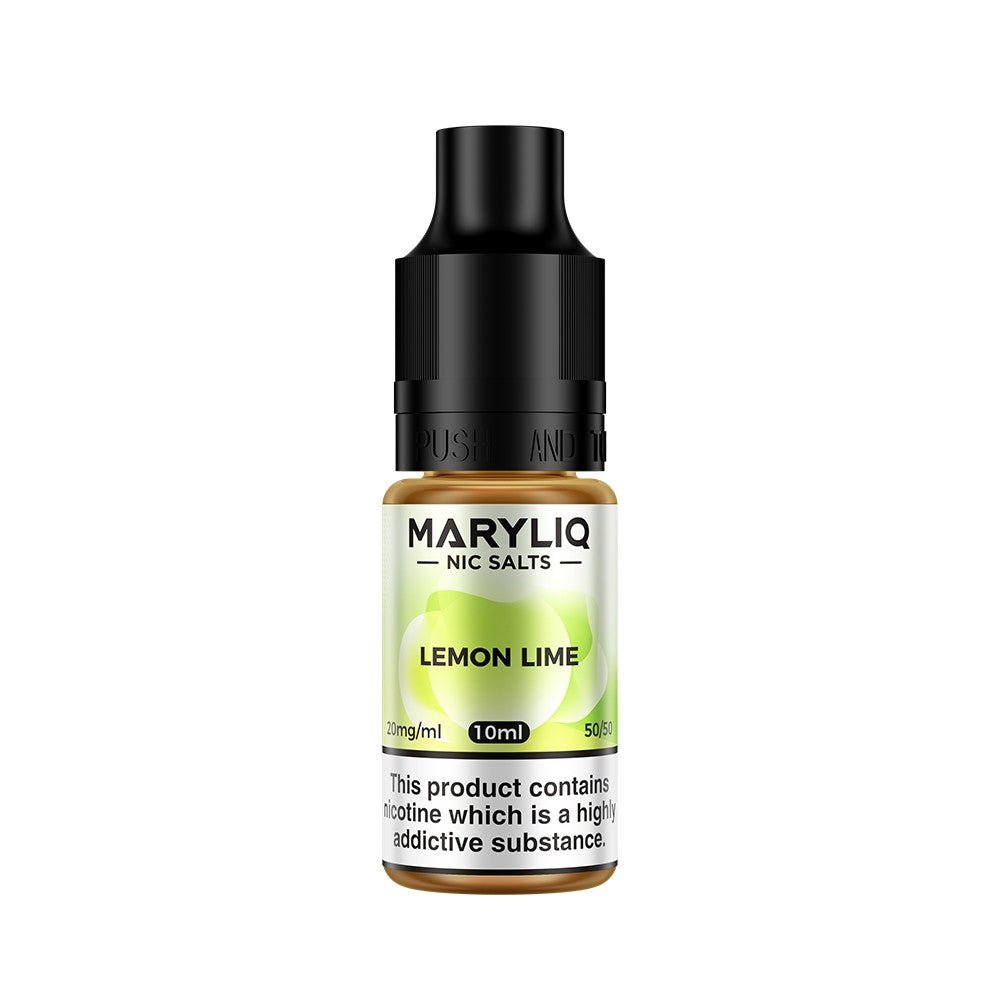 Lost Mary Maryliq - Lemon Lime 10ml Nic Salt 10mg available from the online vape shop Vape Town UK