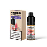 Lost Mary Maryliq - Peach Ice 10ml Nic Salt 10mg available from the online vape shop Vape Town UK