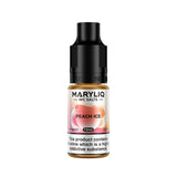 Lost Mary Maryliq - Peach Ice 10ml Nic Salt 10mg available from the online vape shop Vape Town UK