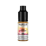 Lost Mary Maryliq - Pink Lemonade 10ml Nic Salt 10mg available from the online vape shop Vape Town UK