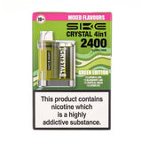 SKE Crystal 4-in-1 Disposable Pod Kit Green Edition available from the online vape shop Vape Town UK