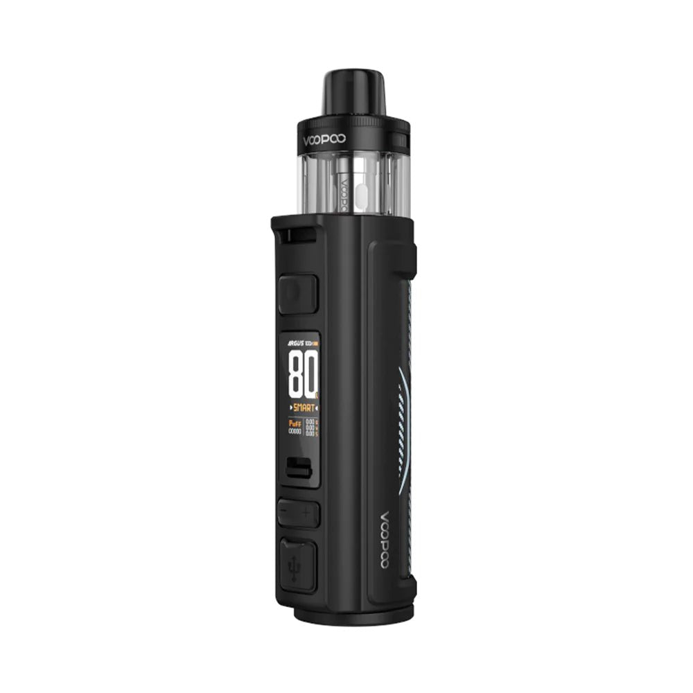 VooPoo Argus Pro 2 80w Pod Kit SPRAY BLACK available from the online vape shop Vape Town UK