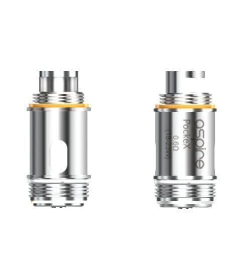 Aspire PockeX Coils 0.6 OHM available from the online vape shop Vape Town UK