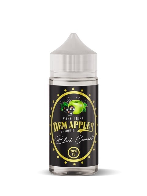 Dem Apples - Blackcurrant Cider 100ml available from the online vape shop Vape Town UK