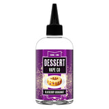 Dessert Vape Co - Blueberry Doughnut 200ml available from the online vape shop Vape Town UK