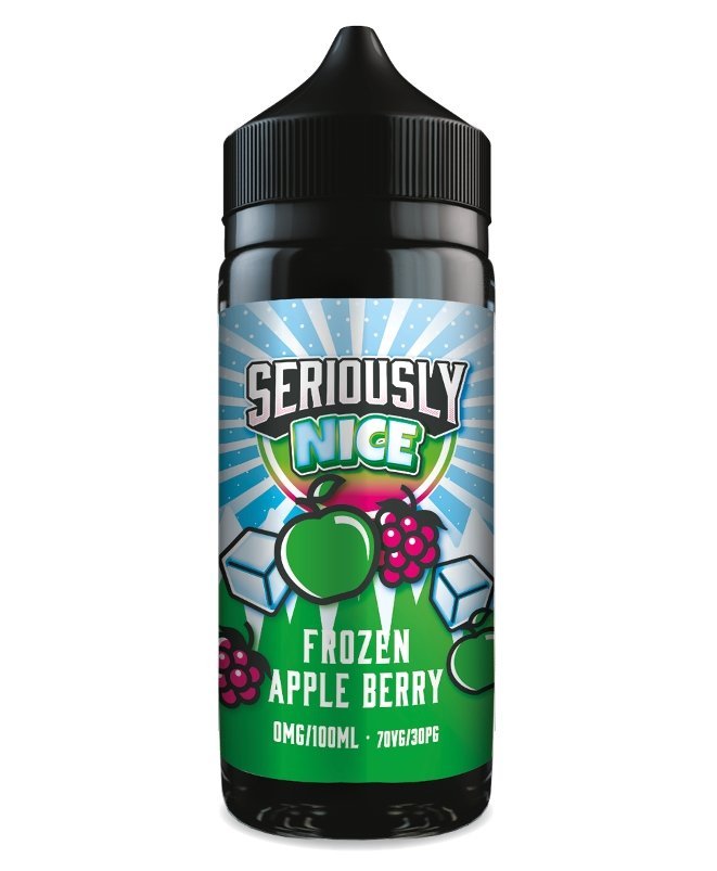 Doozy Seriously Nice - Frozen Apple Berry 100ML available from the online vape shop Vape Town UK