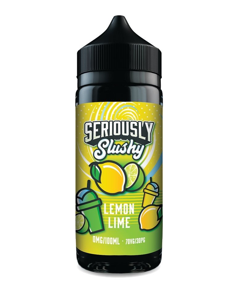 Doozy Seriously Slushy - Lemon & Lime 100ML available from the online vape shop Vape Town UK