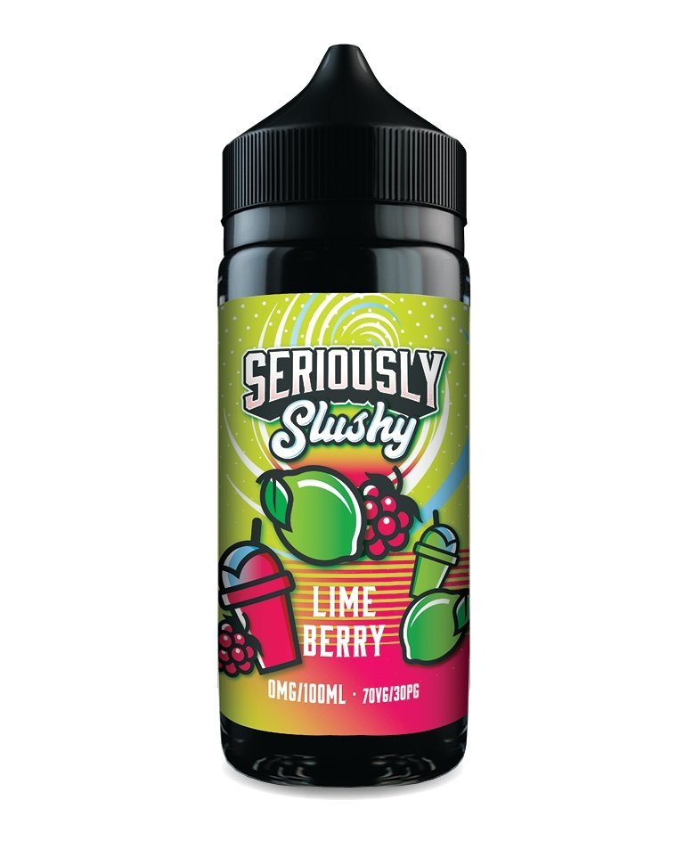 Doozy Seriously Slushy - Lime Berry 100ML available from the online vape shop Vape Town UK