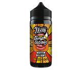 Doozy Vape Co Temptations Muffin Delight 100ml available from the online vape shop Vape Town UK