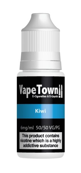 Kiwi E-Liquid 10ml 0mg available from the online vape shop Vape Town UK