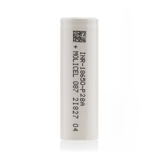 Molicel P28A 2800mAh Battery Cell available from the online vape shop Vape Town UK