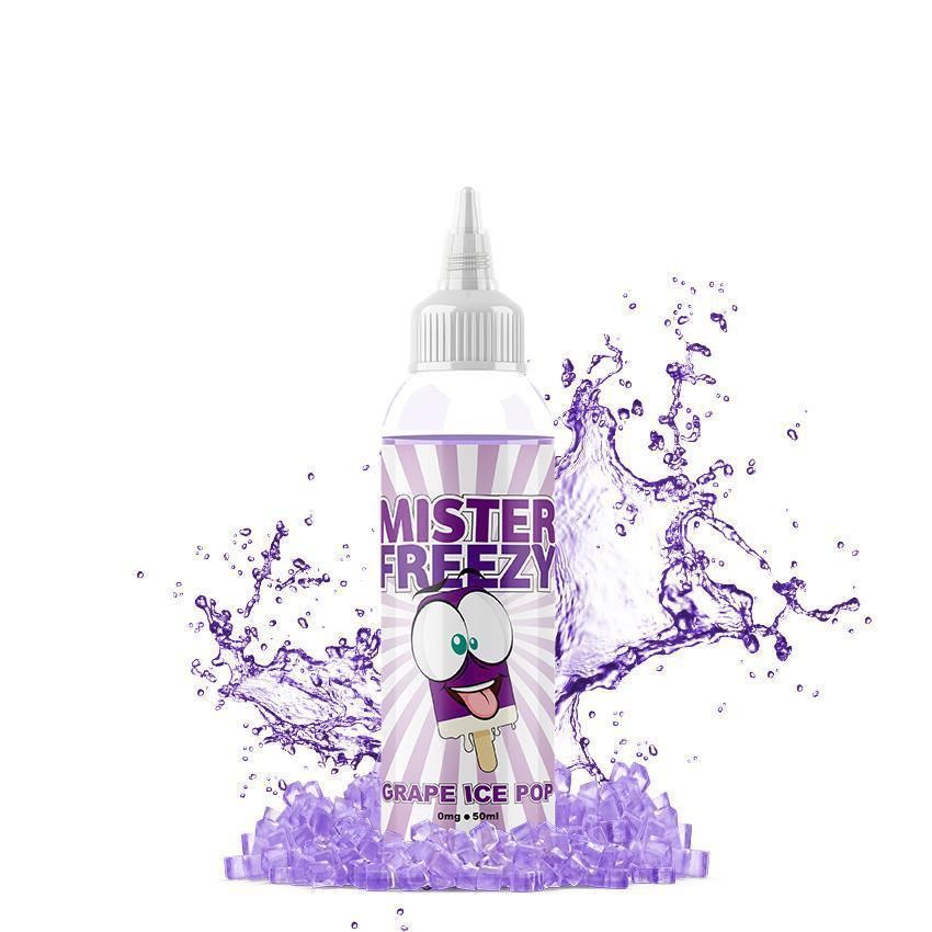 MR FREEZY - Grape Ice Pop 50ml available from the online vape shop Vape Town UK