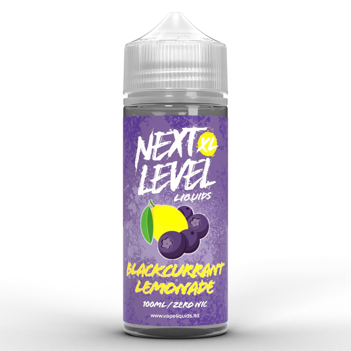 Next Level XL Blackcurrant Lemonade 100ml available from the online vape shop Vape Town UK