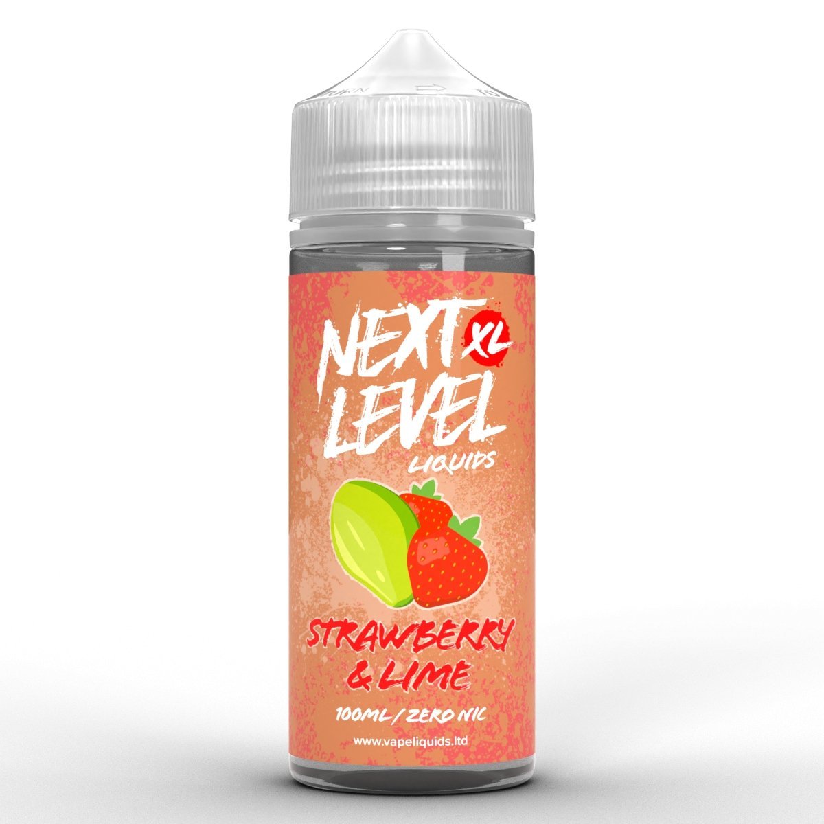 Next Level XL Strawberry and Lime 100ml available from the online vape shop Vape Town UK