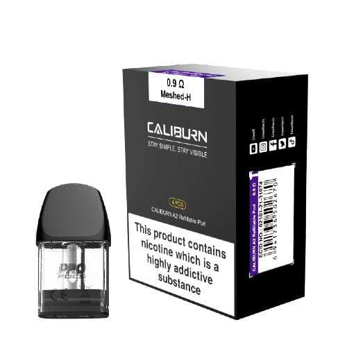 UWELL Caliburn A2 Replacement Pods available from the online vape shop Vape Town UK