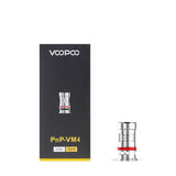 VooPoo PnP Coils - PnP VM & PnP TW Coils 0.6 OHM VM4 (Mesh) available from the online vape shop Vape Town UK